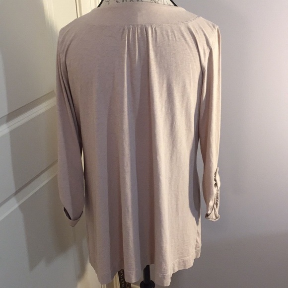 J. JILL V-Neck Tunic Large Petite - Picture 8 of 9